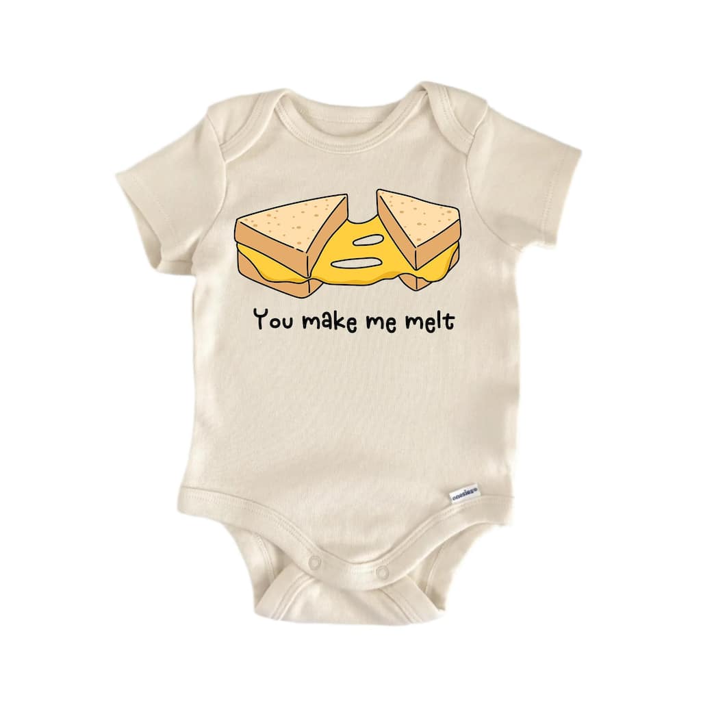 You Make Me Melt Best Friends Bff Bestie Valentine's Day - Baby Boy Girl Bodysuit