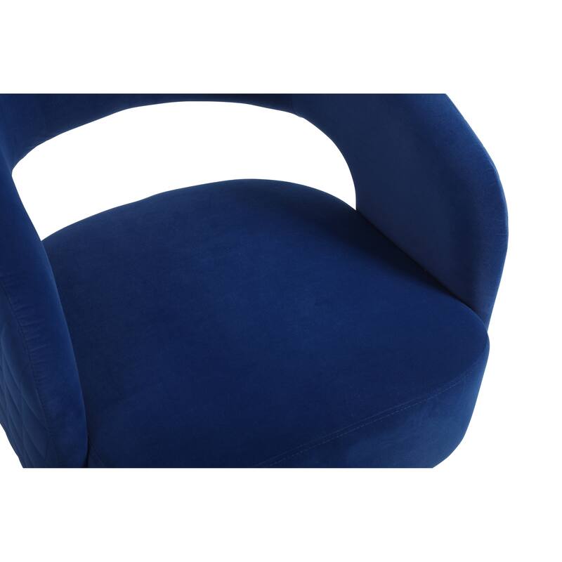 Swivel Accent Chair Armchair, Round Barrel Chair in Fabric for Living Room Bedroom