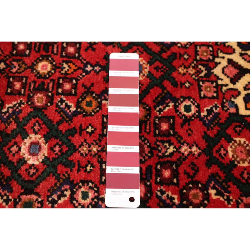 ECARPETGALLERY Hand-knotted Andelz Red Wool Rug - 2'6 x 9'10