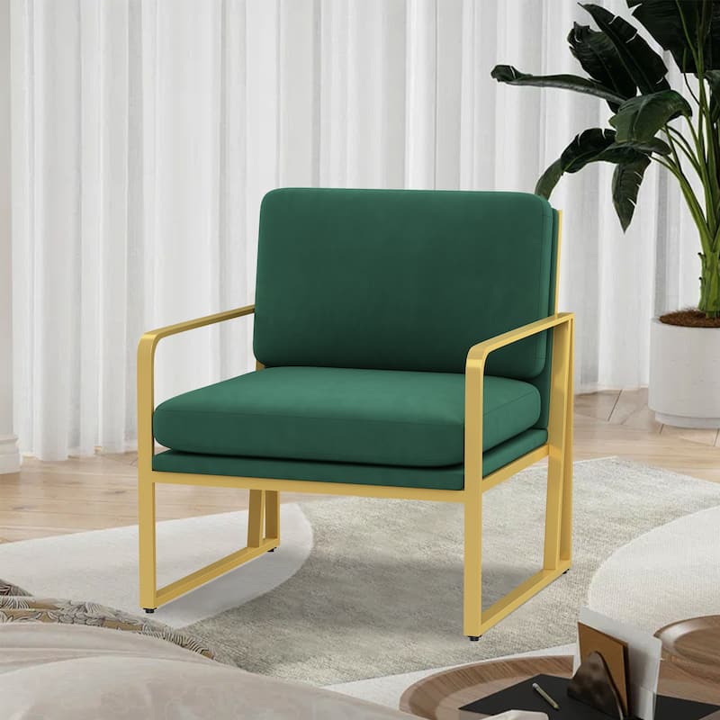 Accent Chairs, Living Room Chairs Linen Arm Chair Accent Chairs for Living Room