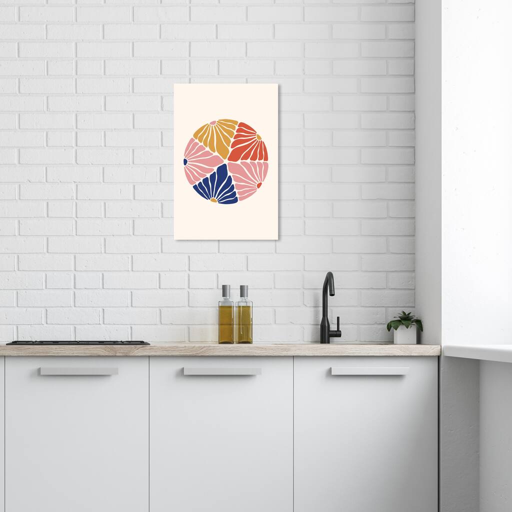 Wynwood Studio Canvas Floral and Botanical Organic Botanic Cake Wall Art Canvas Print