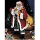 preview thumbnail 1 of 20, "African American Santa" Christmas Winter Holiday Poster Print