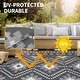 preview thumbnail 21 of 22, Garvee Vintage Geometric Diamond Outdoor Patio Rug