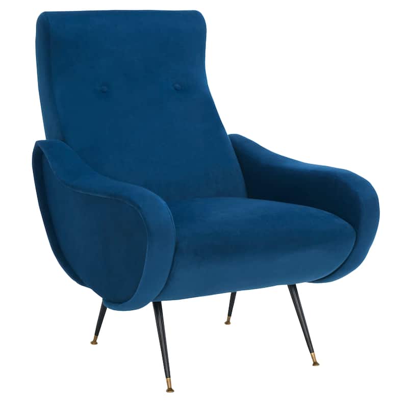 SAFAVIEH Sherron Mid-Century Modern Retro Club Chair - 28.5" W x 35" D x 37" H - 29Wx35Dx37H