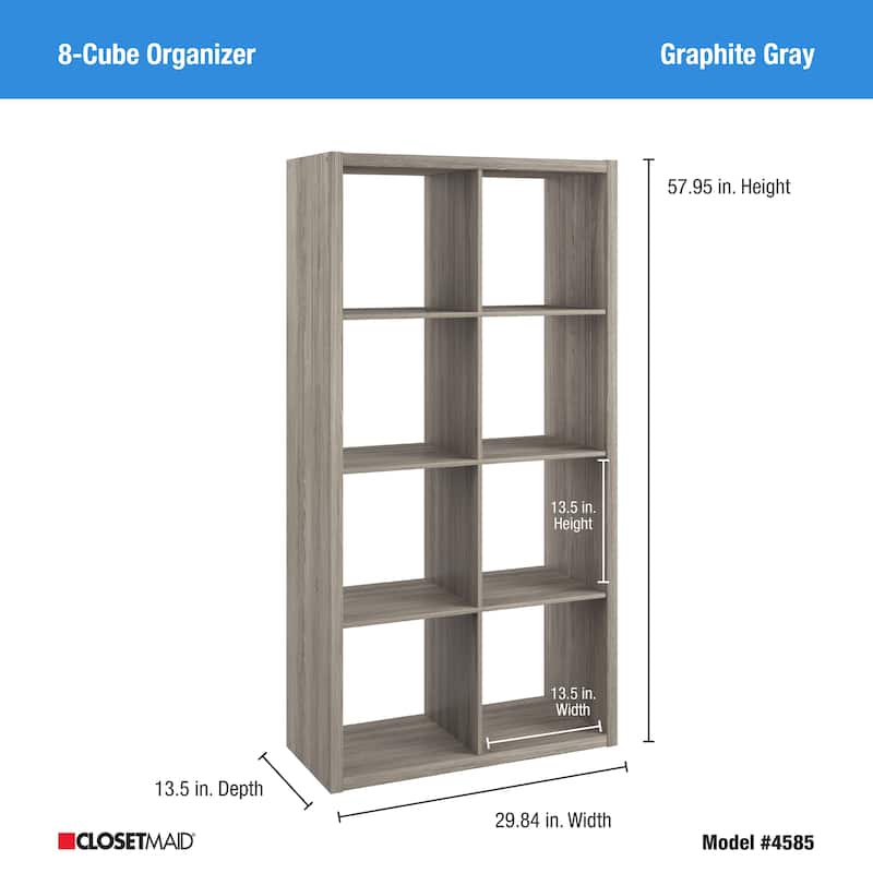 ClosetMaid 8-Cube Decorative Storage Organizer