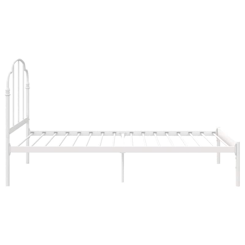 RealRooms Camie Adjustable Height Metal Bed Frame