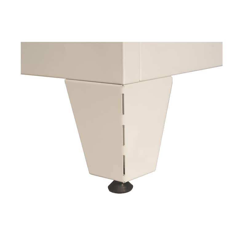 71'' Metal Storage Cabinet with Lock with Doors and Adjustable Shelves