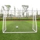 preview thumbnail 4 of 5, 8' x 5' x 2.7' Portable Soccer Goal, Lightweight Professional Football Practice Training Aid Post Net