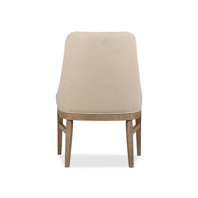 Magnussen Home Tristan Swiss Coffee Upholstered Arm Chair Two Pack - 25.13''W x 26.84''D x 38''H