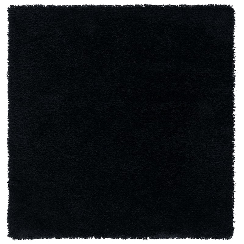 SAFAVIEH Handmade Classic Laken Nakhshun Rug - 7' Square - Black