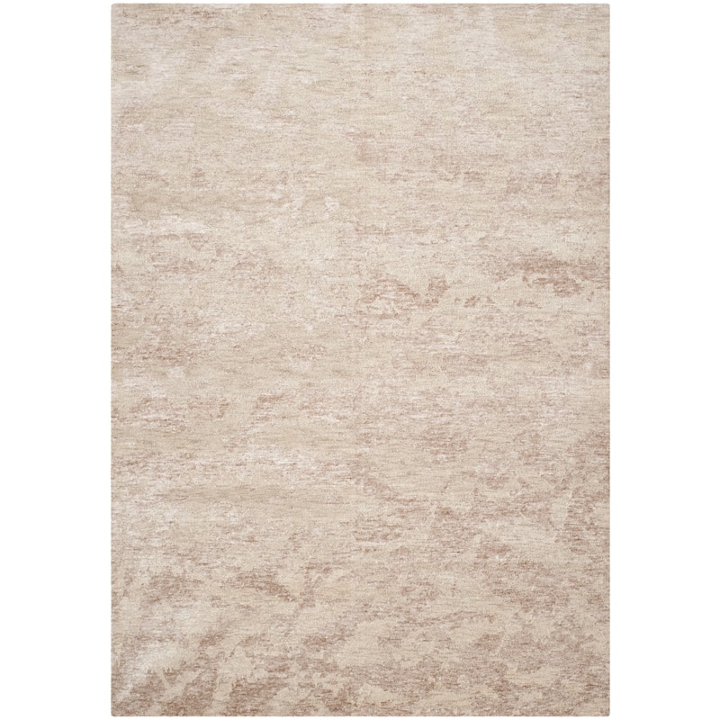 SAFAVIEH Couture Hand-knotted Tibetan Jolly Modern Wool Rug - 10' x 14' - Brown/Moss