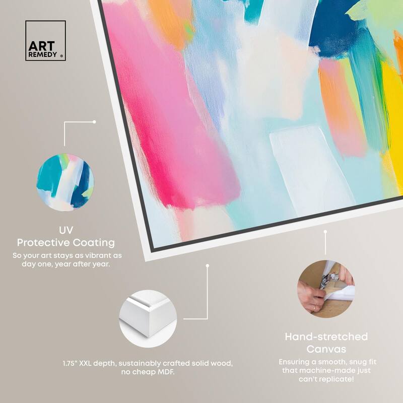 Whirlwind of Color I Canvas by Art Remedy