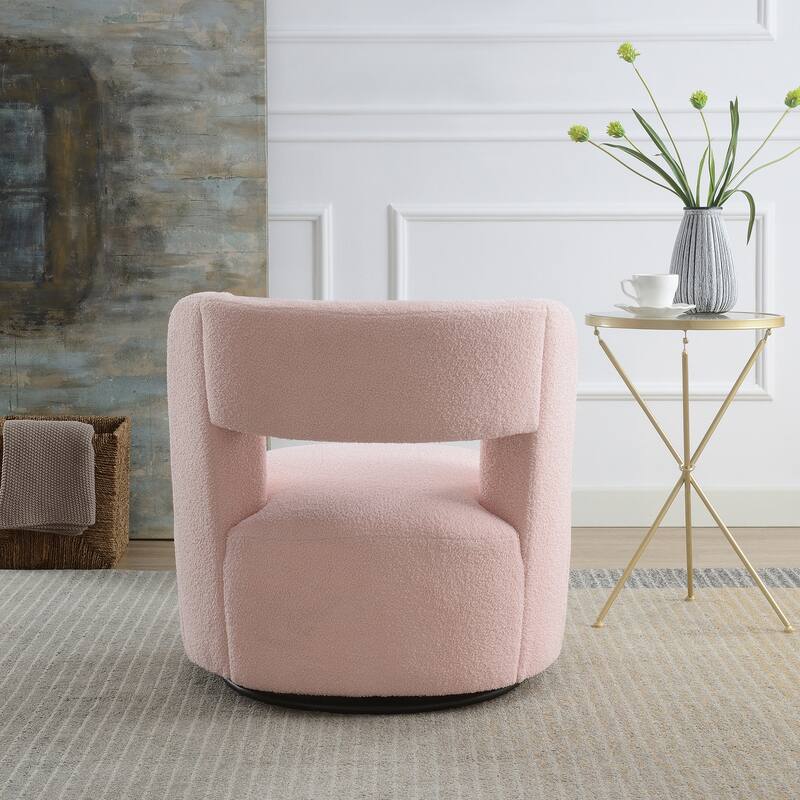 Teddy Swivel Chair with 360° Rotation