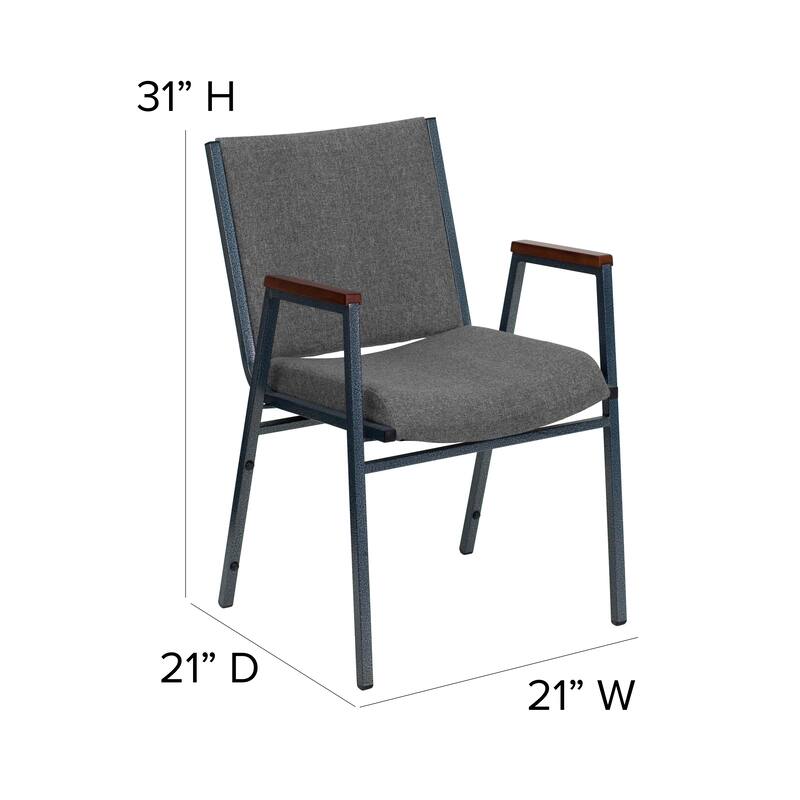 Heavy Duty Stack Chair with Arms