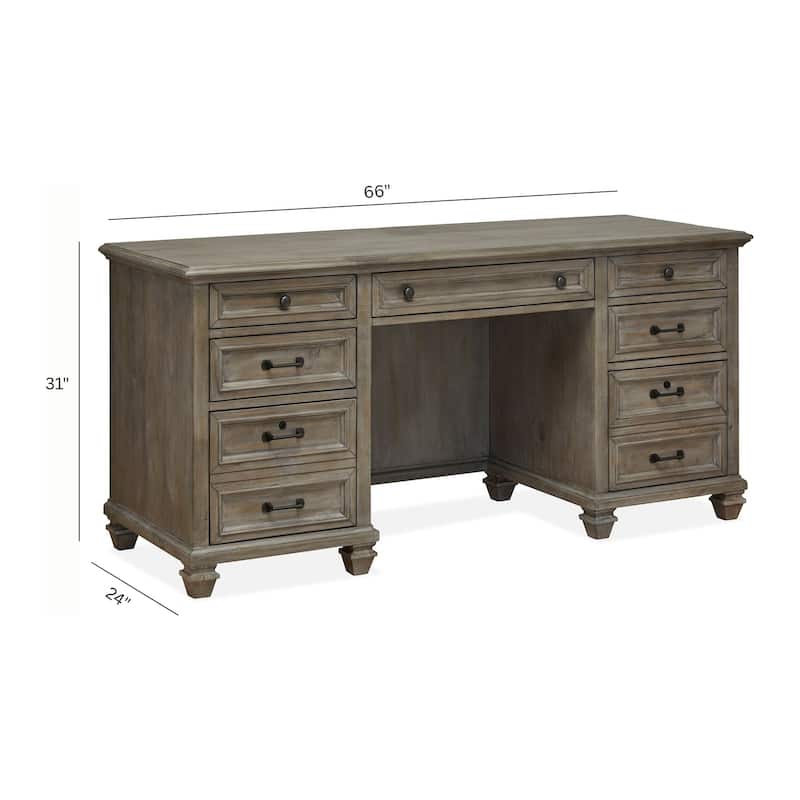 Magnussen Home Lancaster Dovetail Grey Credenza