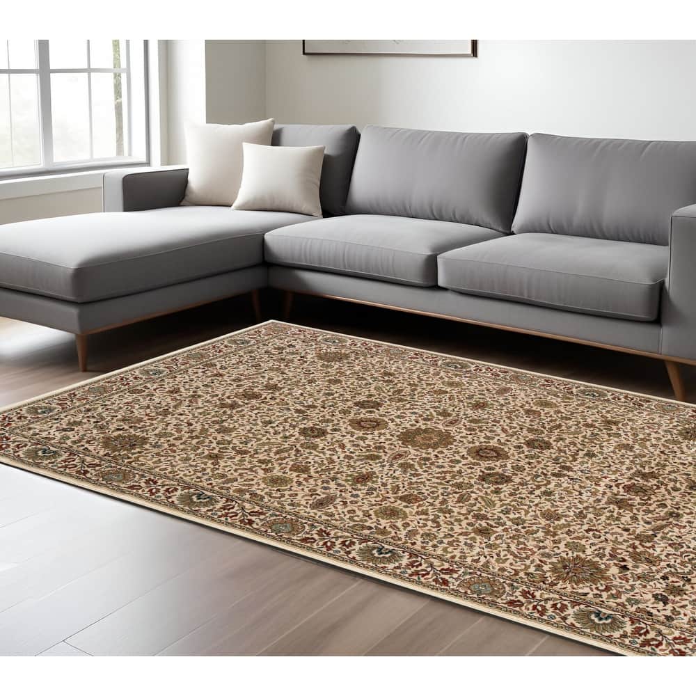 HomeRoots Oriental Traditional Runner Area Rug