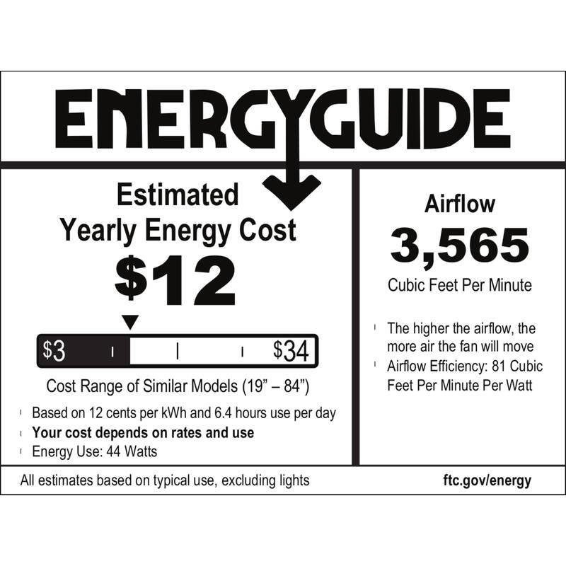 Hunter 52" Lawndale Ceiling Fan with LED Light Kit and Pull Chain, Damp-Rated - Indoor-Outdoor