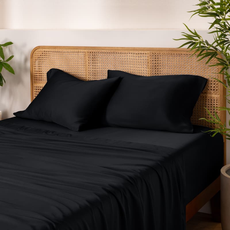 Bare Home Rayon from Bamboo Sheet Set - Deep Pocket - Breathable