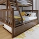preview thumbnail 5 of 63, Max and Lily Twin over Full Bunk Bed with Trundle Bed