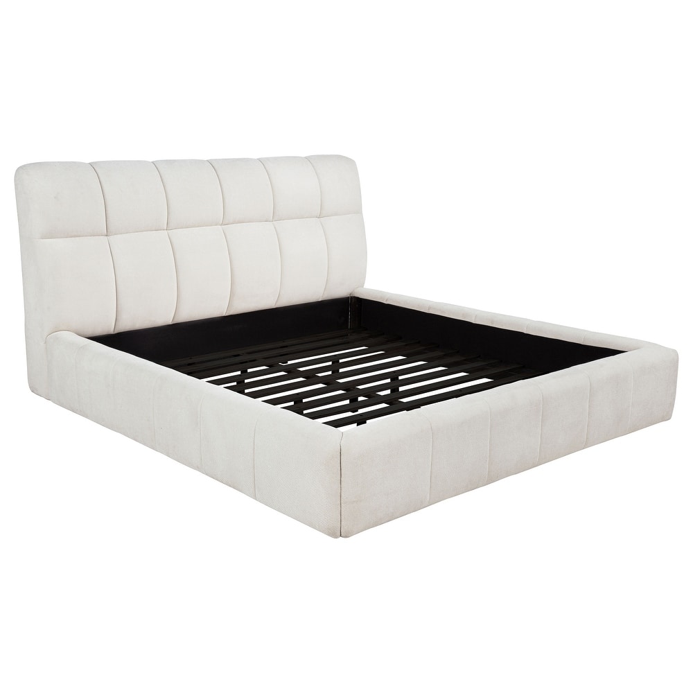 Nollet 48-inch Upholstered Platform Bed