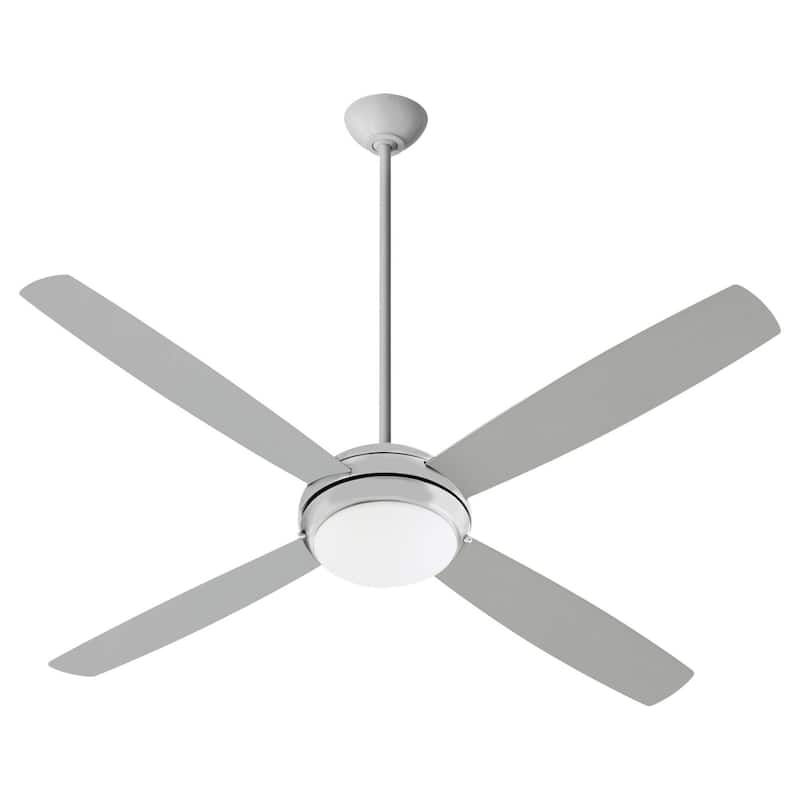 Quorum International 20604 Expo 60" 4 Blade Indoor Ceiling Fan - Satin Nickel