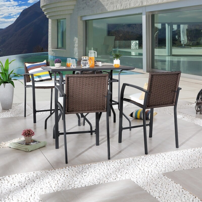 Garden oasis 5 deals piece bar set