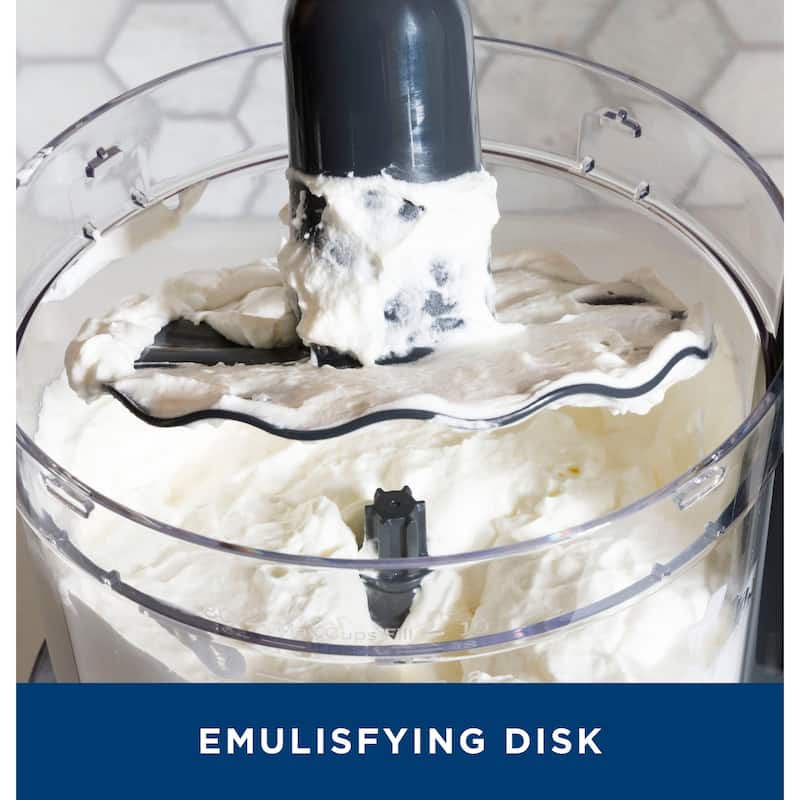 GE 12-Cup Food Processor with Accessories
