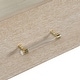 preview thumbnail 17 of 26, Furniture of America Kian Modern 3-Piece Natural Oak Solid Wood Panel Bedroom Set