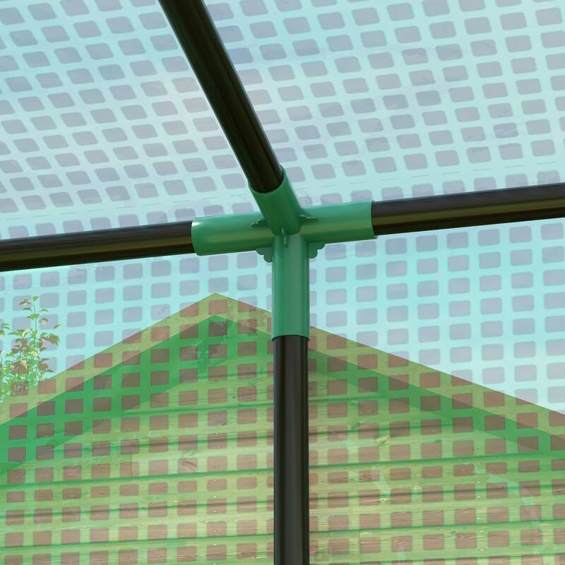 Tomato Greenhouse Reinforced PE Cover Walk-in Green House
