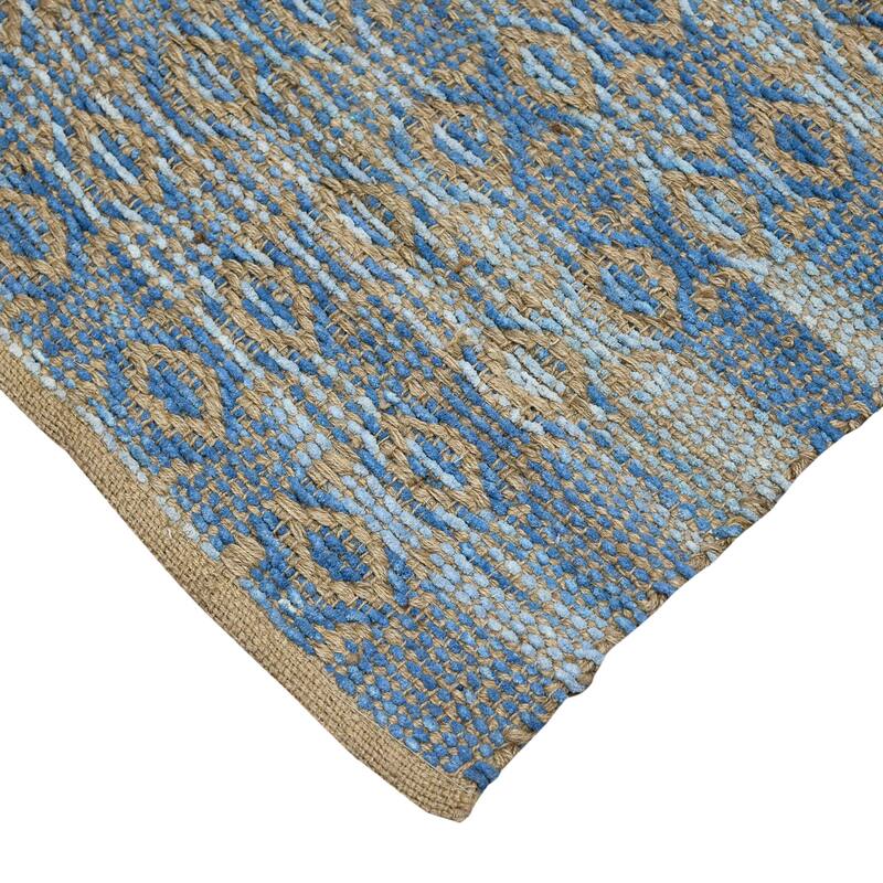 Sasha Sinae All-Natural Jute & Rayon Flatweave Area Rug