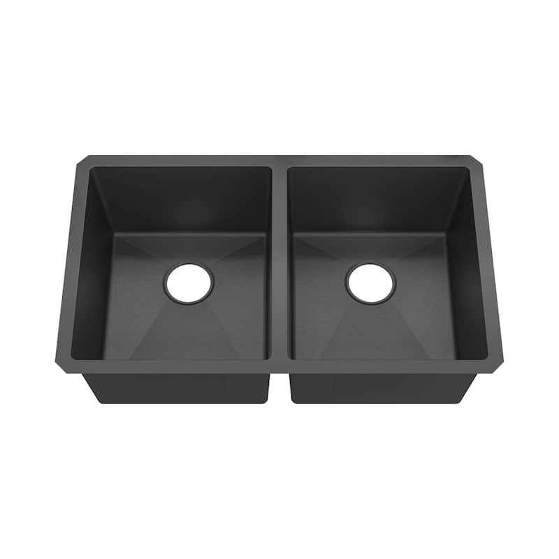 Sinber Undermount Double Bowl 304 Stainless Steel Kitchen Sink