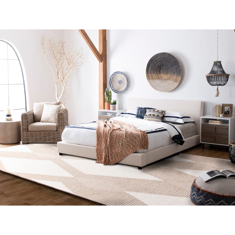 SAFAVIEH Handmade Natura Iridenta Diamond Boho Wool Rug