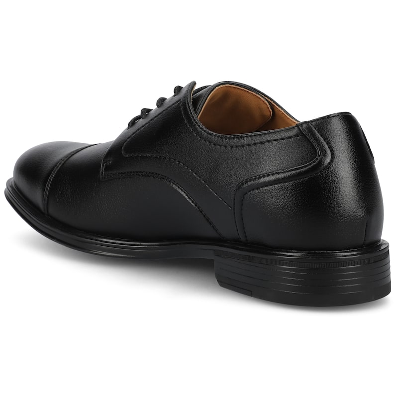 Vance Mens Alec Medium and Wide Width Cap-toe Oxford Dress Shoe