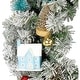 preview thumbnail 12 of 10, Fraser Hill Farm 24-in. Christmas Snowy Wreath Door Hanging