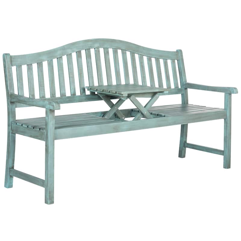 SAFAVIEH Outdoor Graciela Bench - 63Wx25Dx38H