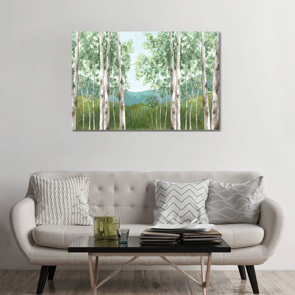 iCanvas "Behind Mountains" by Eva Watts Canvas Print
