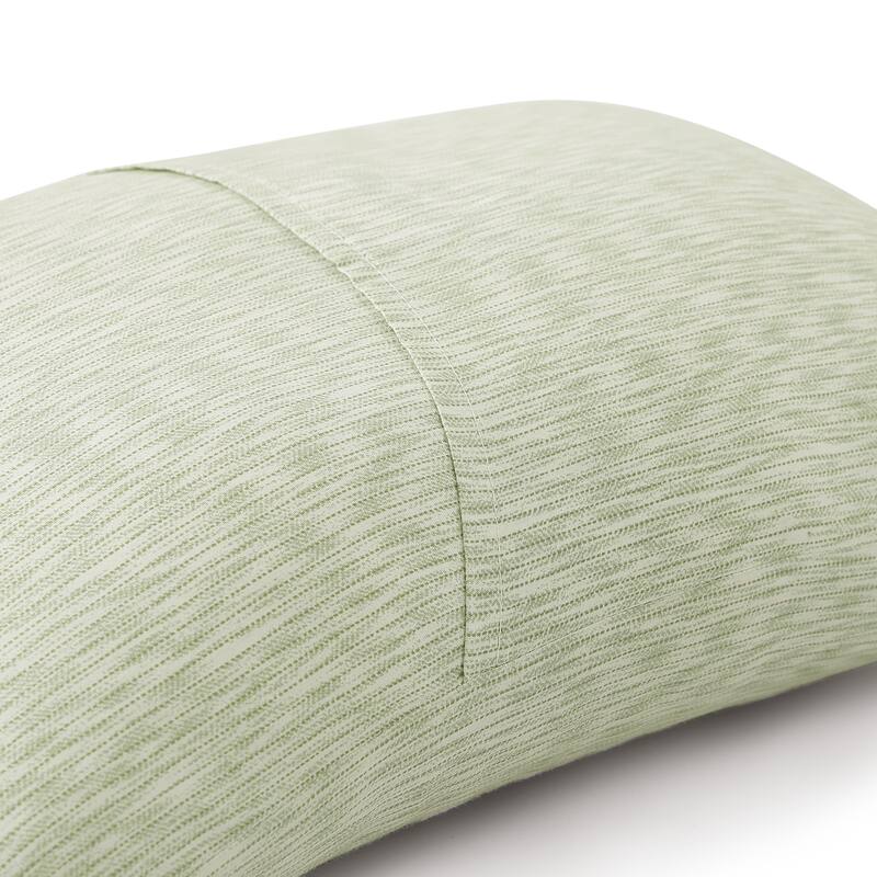 Tommy Bahama Palm Paradise Texture Green Throw Pillow