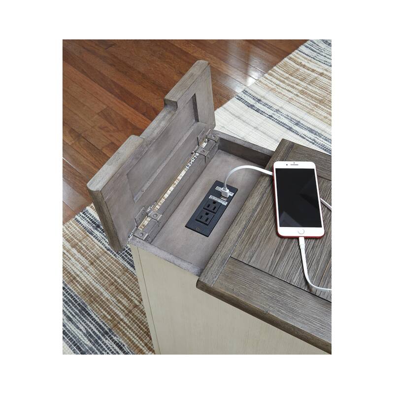 Bolanburg Casual Chair Side End Table Two-tone