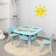 preview thumbnail 4 of 20, Kid-Friendly Activity Table & Chair Set with Built-in Storage for Creative Play