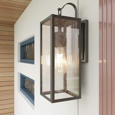 1-Outdoor Wall Light Rustic Wall Lantern Lamp for Porch