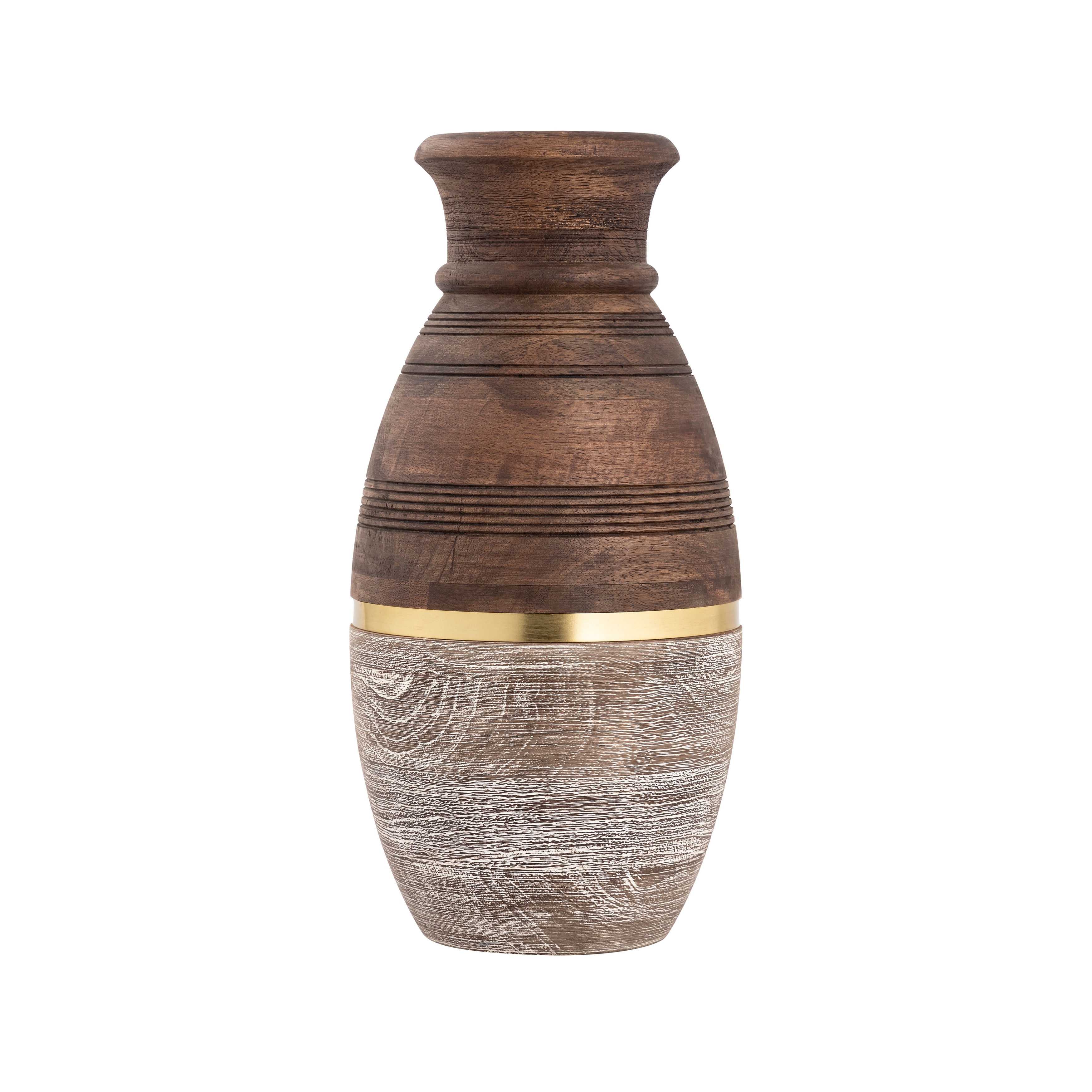 Elk Home Dunn Vase - Large - 6.75" Width x 6.75" Depth x 14" Height