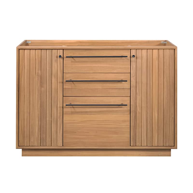 Avanity Parker Bathroom Vanity Only in Natural Teak - 48" Single Sink