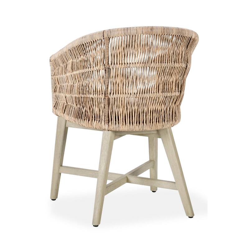 Classic Home Collins Outdoor Solid Wood Dining Chair