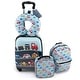 preview thumbnail 4 of 38, Costway 5 PCS Kids Luggage Set with Backpack Neck Pillow Luggage Tag - See Details Blue