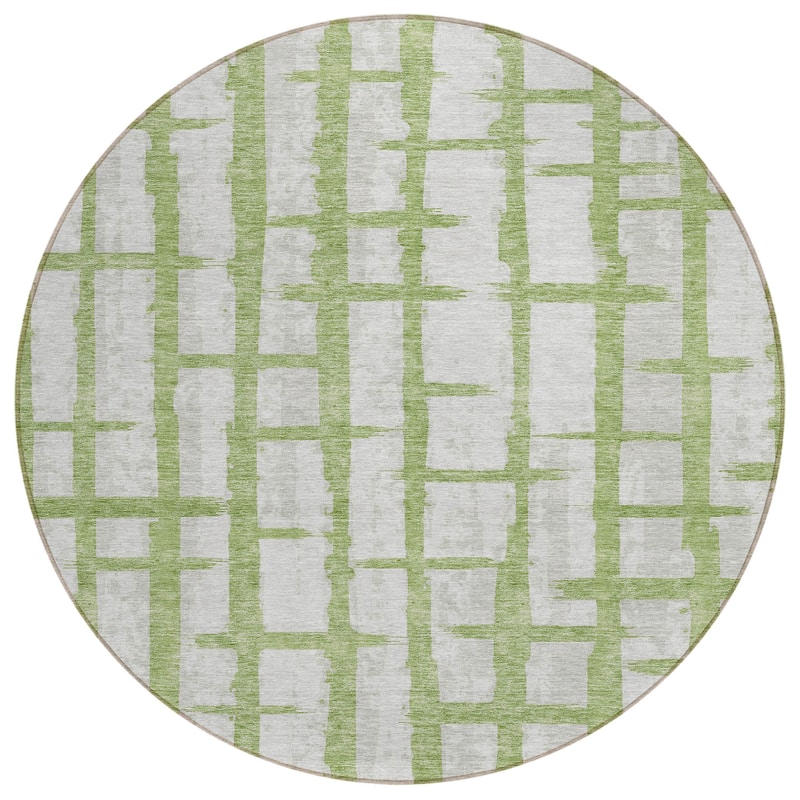 Machine Washable Indoor/ Outdoor Chantille Contemporary Rug