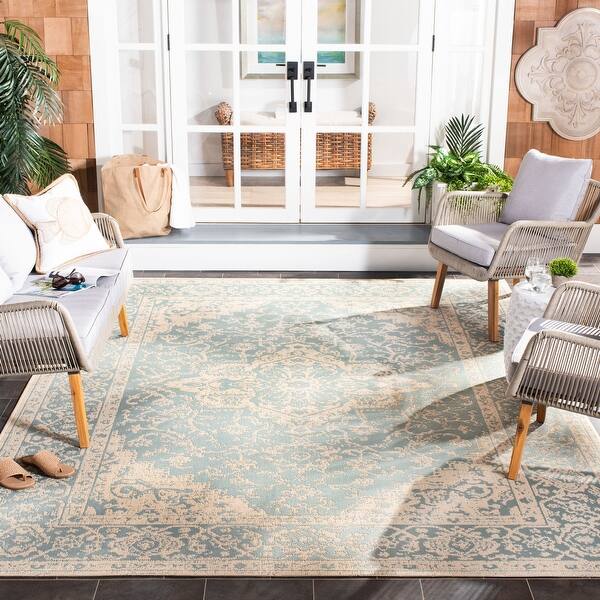 Safavieh Beach House Sybilla Indoor Outdoor Patio Backyard Rug On Sale Overstock 22591002