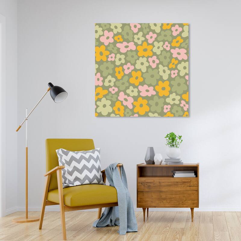 Wynwood Studio Canvas Floral and Botanical Gardener s Favorite Green and Orange Modern & Contemporary Wall Art Canvas Print