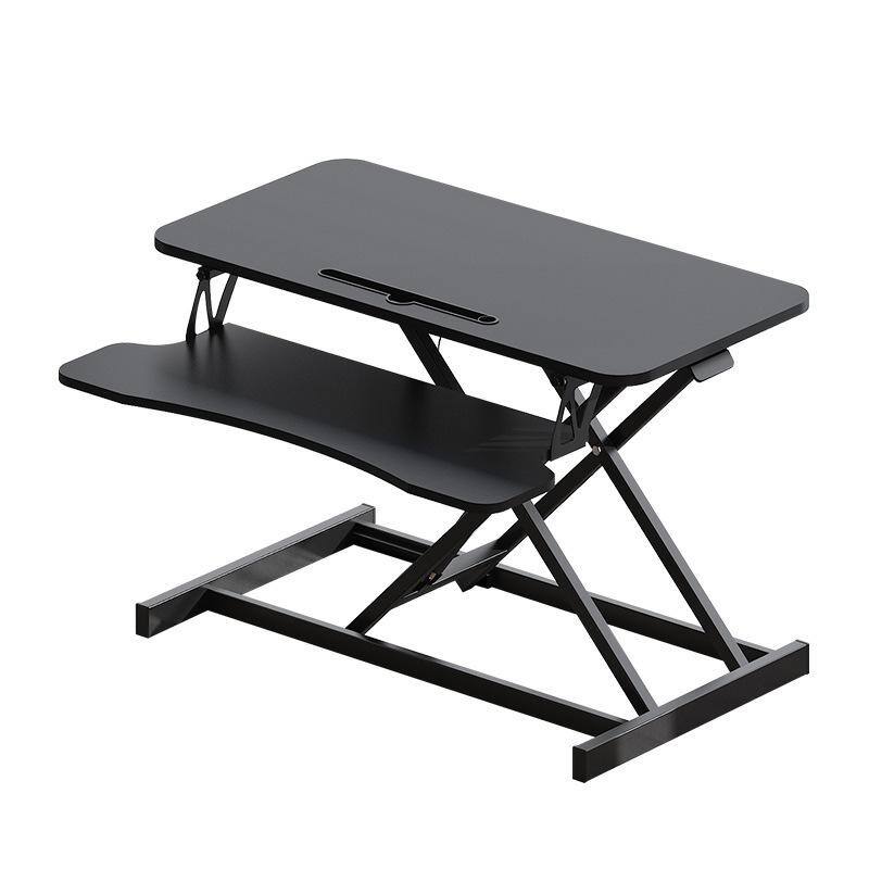 Ergonomic Adjustable Standing Desk Converter with Spacious Desktop and Smooth Height Lift for Home Office Use