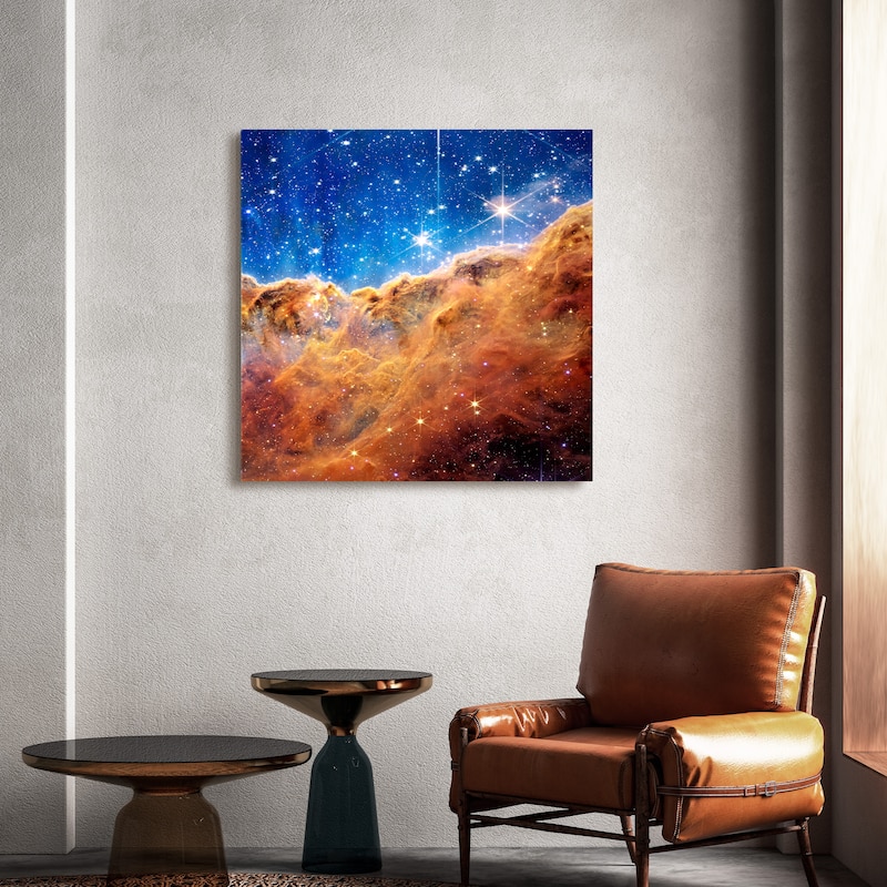 Empire Art Direct Carina Nebula I Printed Tempered Glass Wall Art - Multi-Color