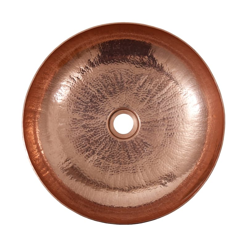 Native Trails Maestro Sonata Petit 14-1/2" Copper Vessel Bathroom Sink